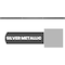 Ekena Millwork Exterior Dummy Rollers Series 4' Track, Silver Metallic GB6004ET41 - alternate 1